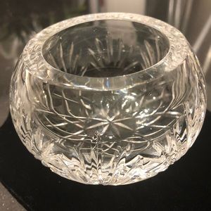 Mikasa crystal votive holder